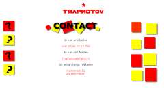 ontwerp website Trapnotov eind 2001