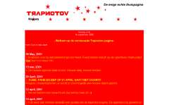 ontwerp website Trapnotov start 2001