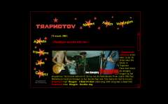 ontwerp website Trapnotov start 2002